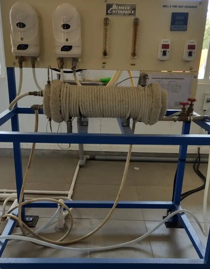 Shell and tube heat exchanger